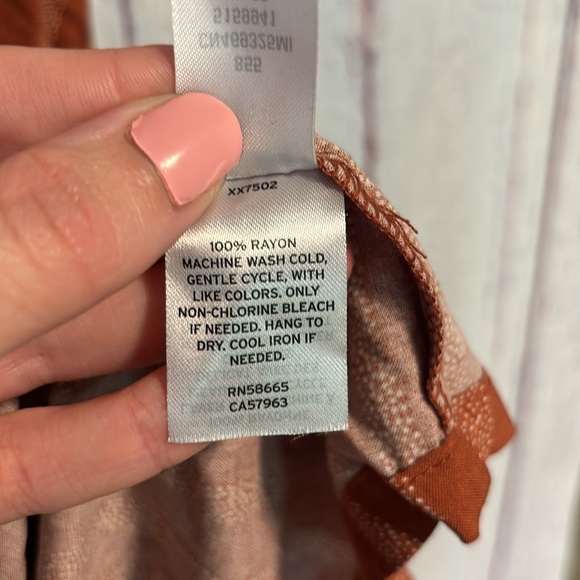 NWT Caslon Stripe Print Sleeveless Dress - Picture 10 of 12